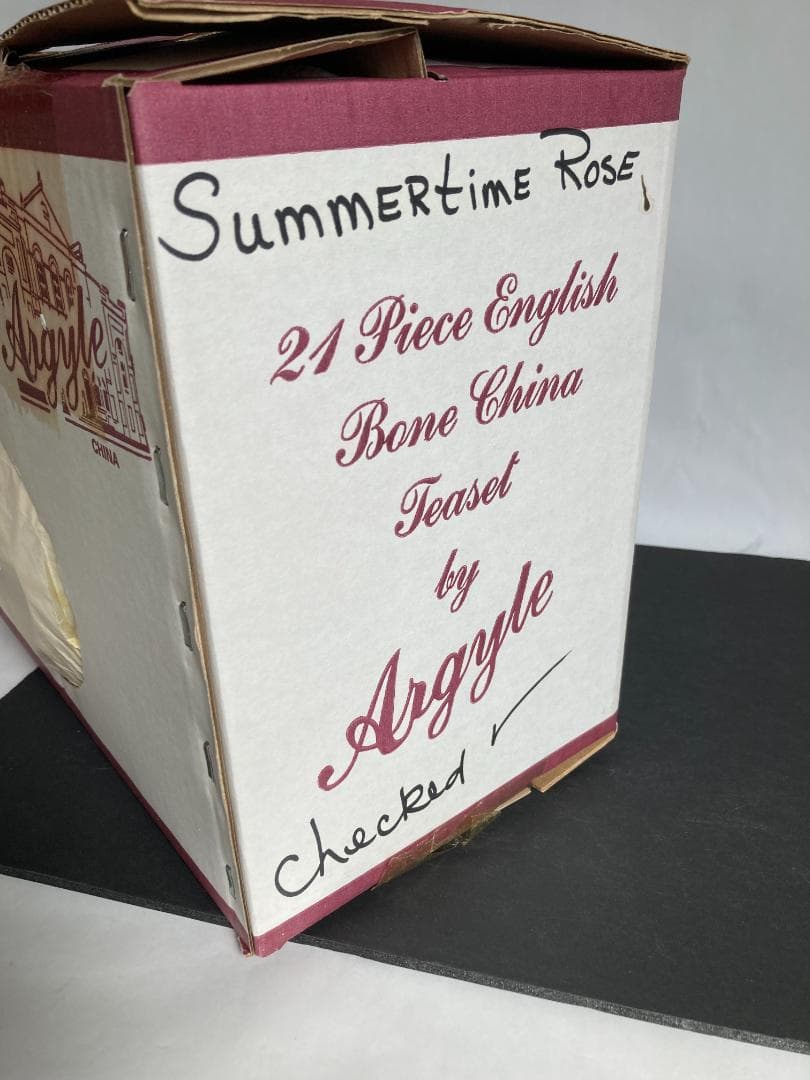  STUART ロイヤルスチュアート　２１ピースティーセット　英国製