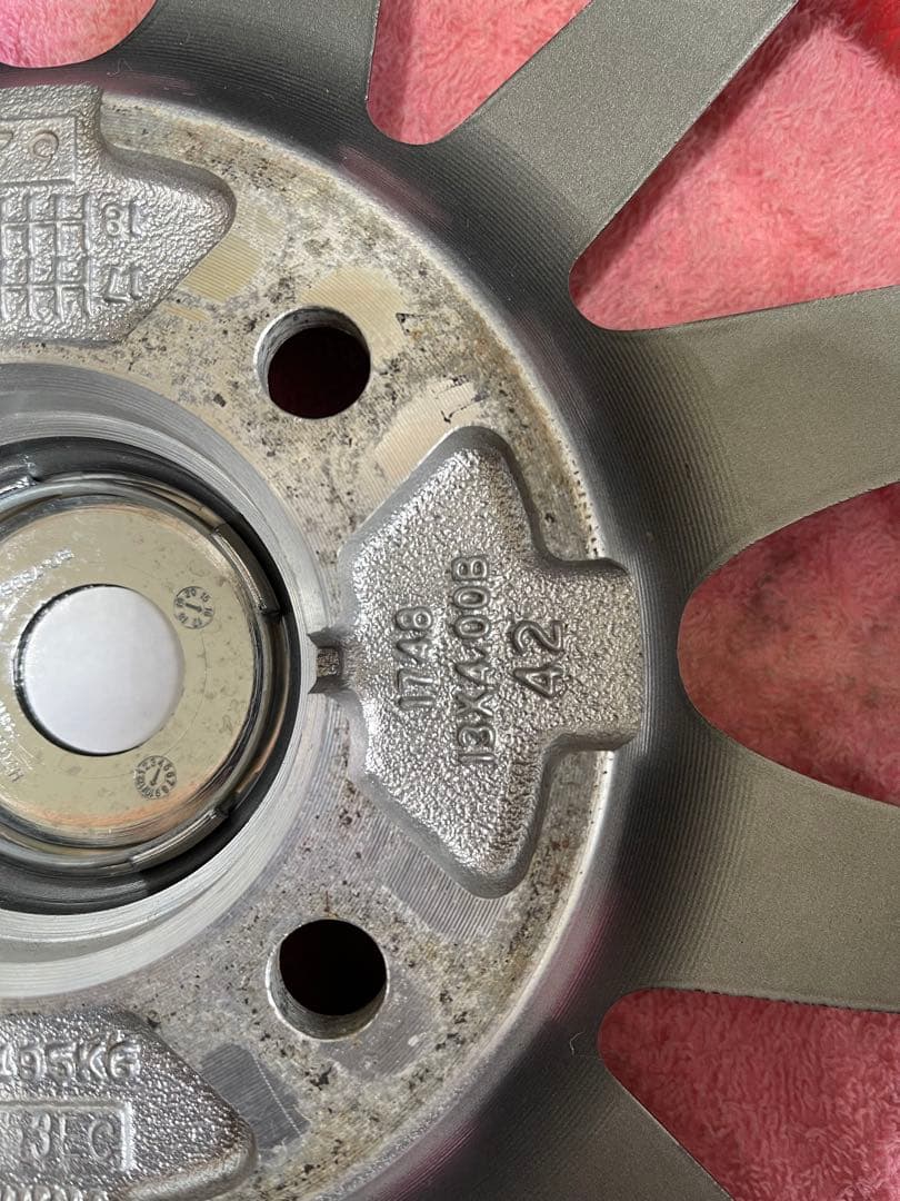 社外アルミホイール WEZEN 13×4.0J 100 4H 42 4本