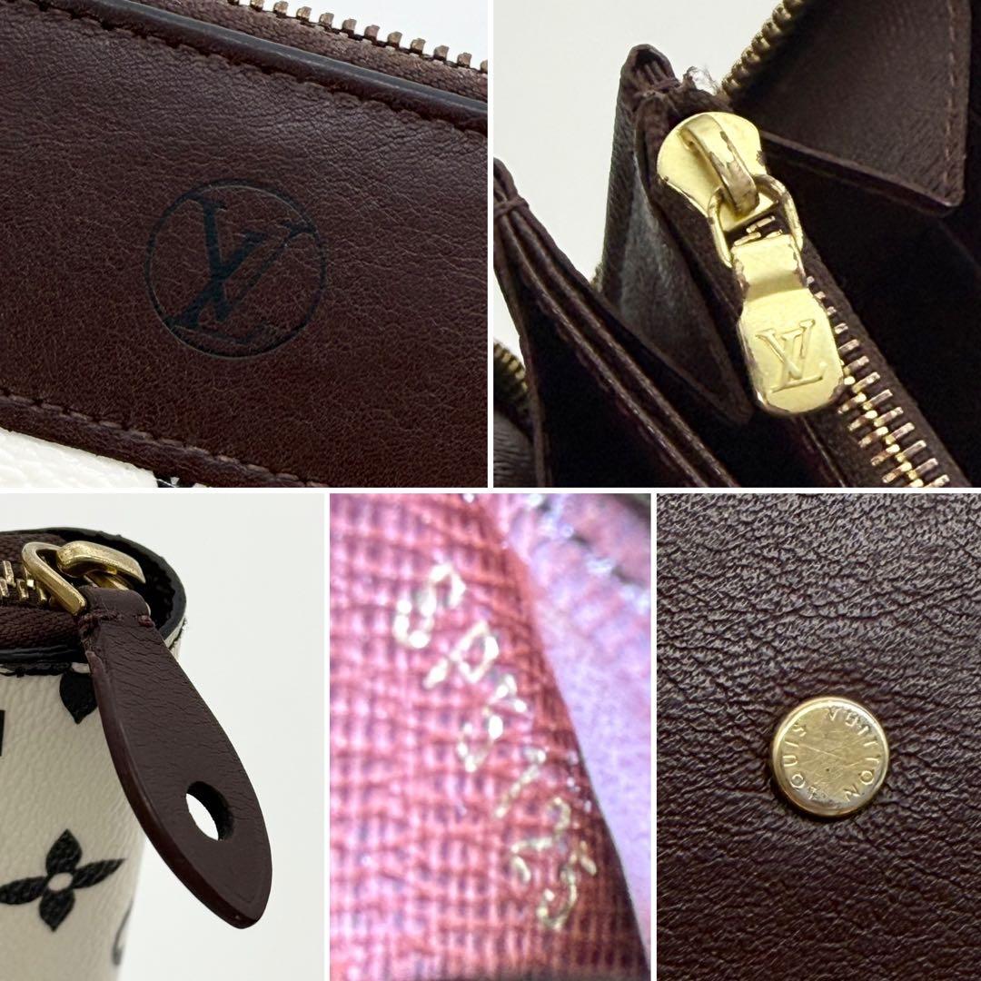 極美品 レア✨ルイヴィトン モノグラム ジッピーウォレット ブロン ゴールド金具