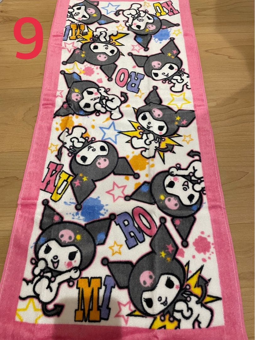 サンリオ タオル まとめ売り 12枚セット ポチャッコ クロミ ハローキティ