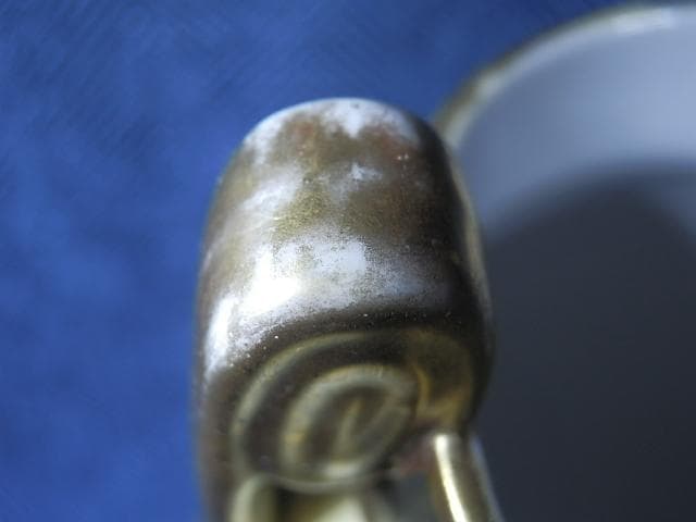 オールドノリタケ　花瓶　１９１０年　盛り上げ金彩　牡丹