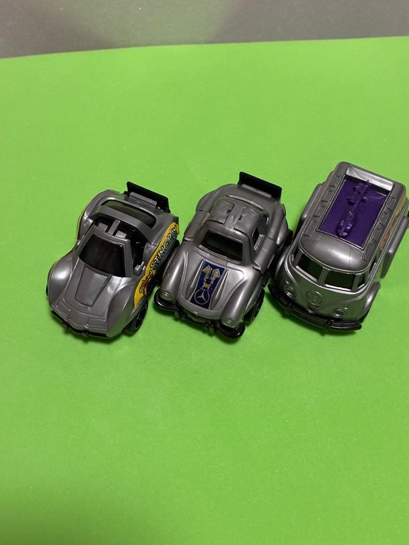 チョロQ、3台セット・銀色です。