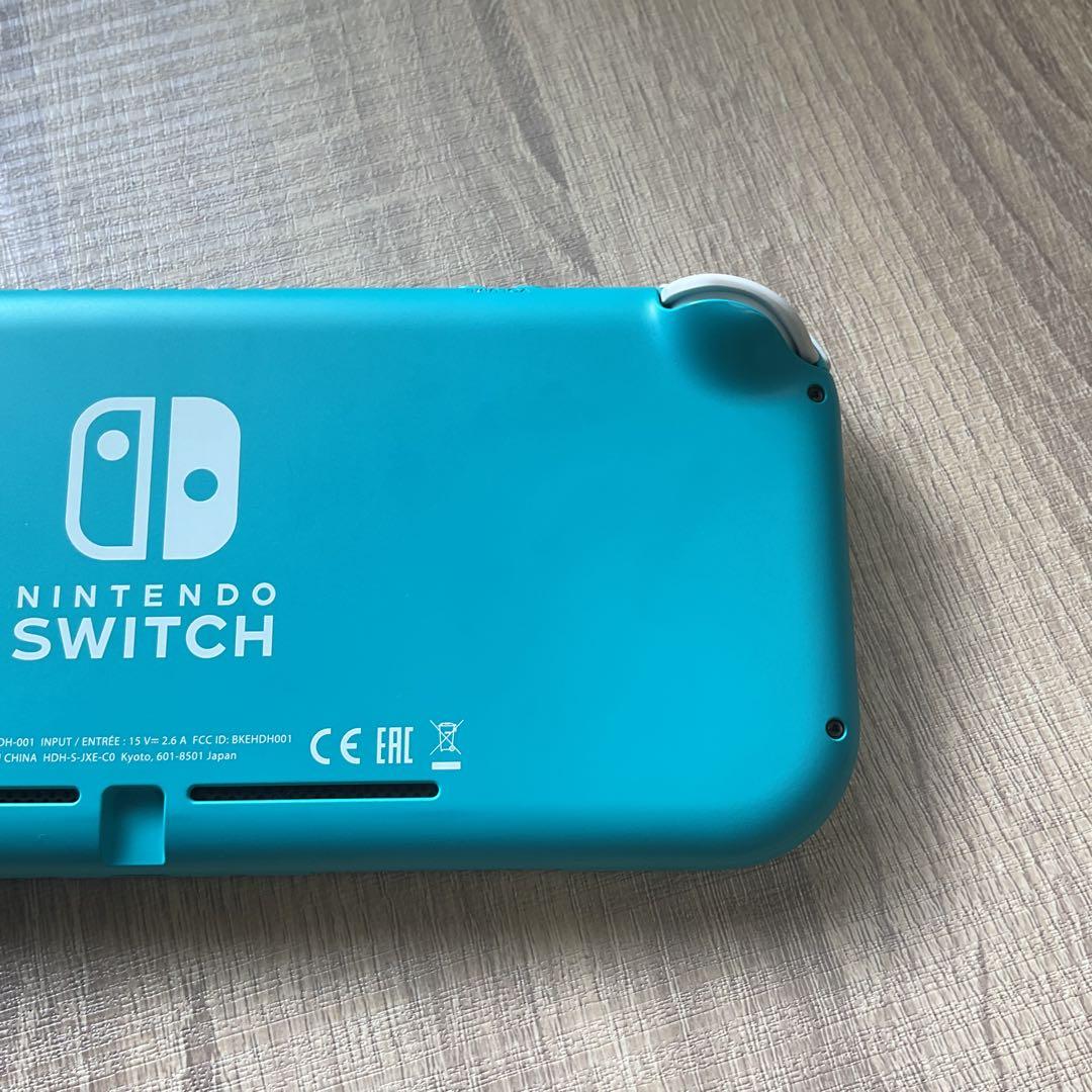 【超美品】Nintendo Switch Lite ターコイズ　ケース付