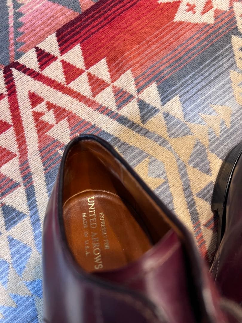 Alden オールデン Vチップ コードバン 54321 バーガンディ