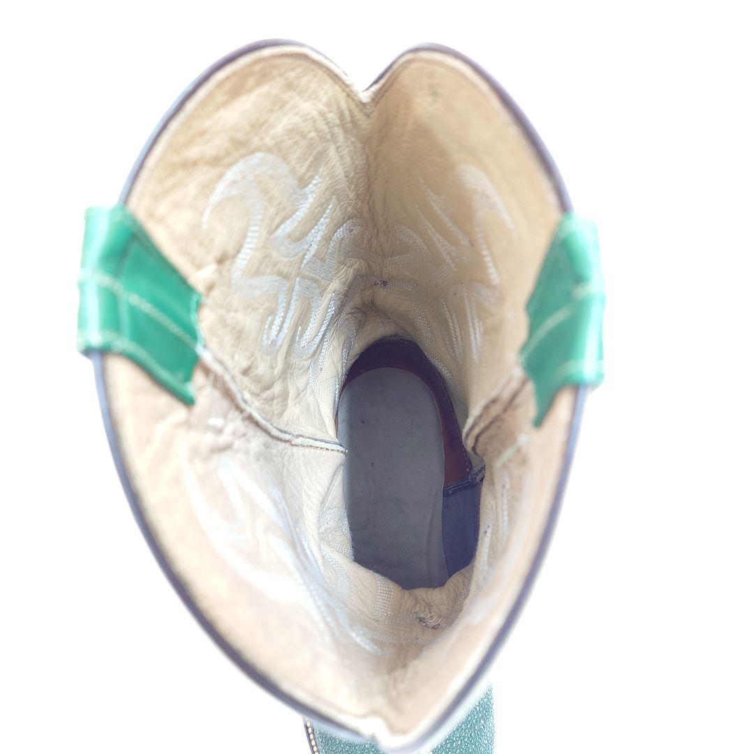 【貴重】Vintage ビンテージ スティングレイ エイ革 ウエスタンブーツ