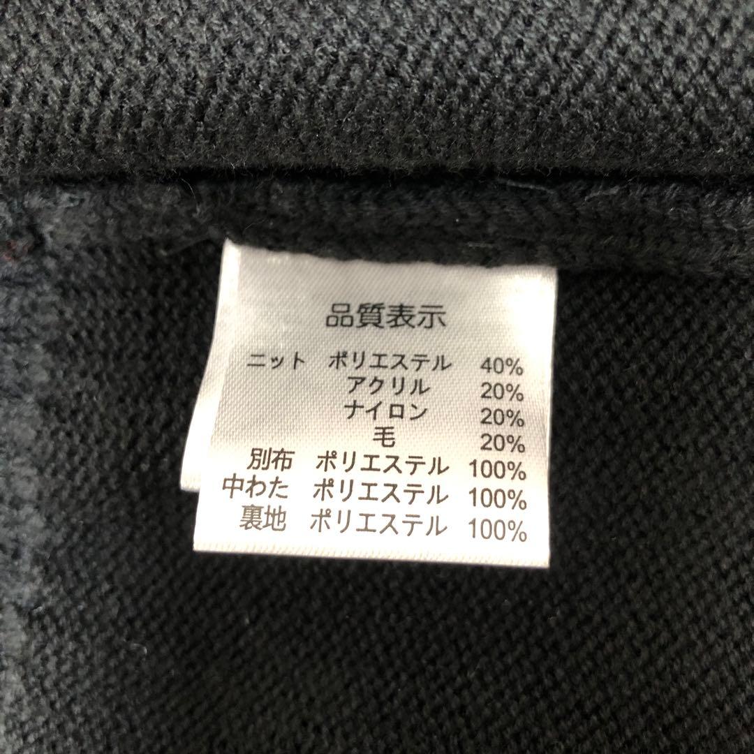 新品❤️ブローチ付き❣️異素材ジャケット