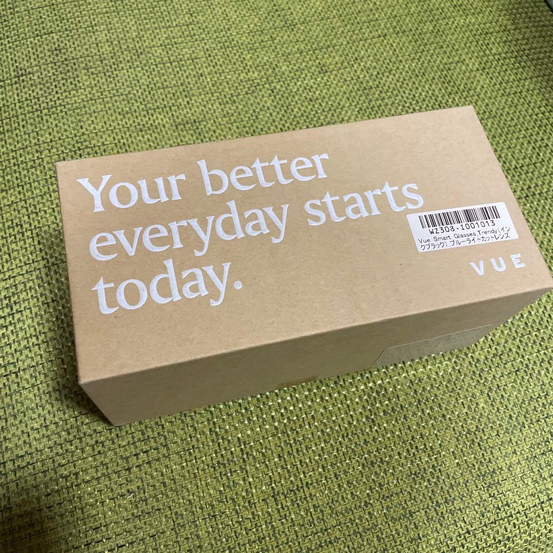 Vue Smart Glasses 骨伝導　ブルーライトカット
