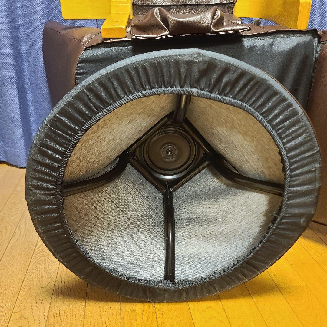 回転式　リクライニングチェア オットマン一体型 美品 5段階　パーソナルチェア