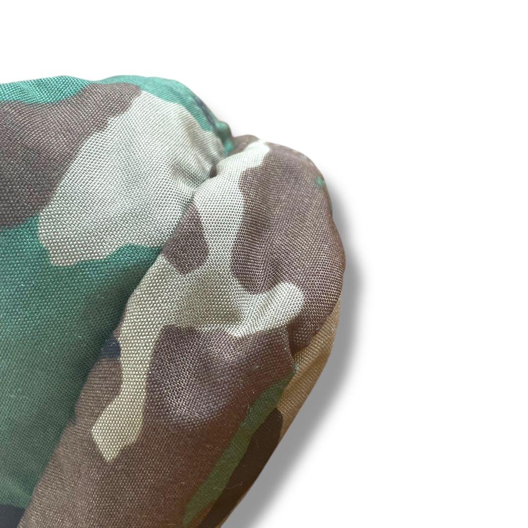 【希少/USA製】ブリーフィング ポーチ 迷彩 ウッドランドカモ ナイロン