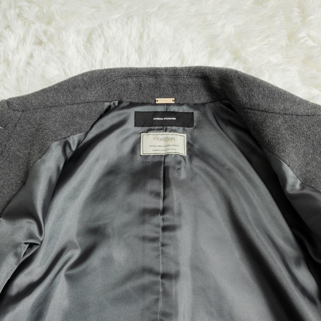 ジャーナルスタンダード MANTECO WOOLTEN ステンカラーコート 36