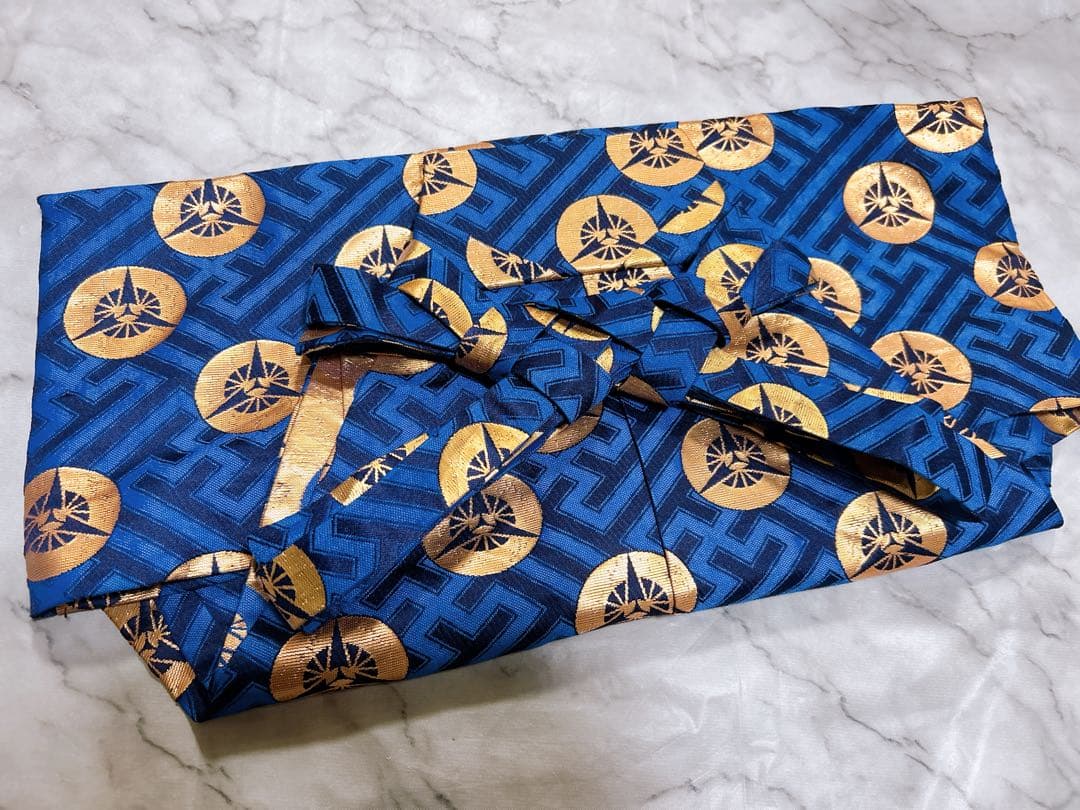 正絹羽織五つ紋♡七五三　5歳　男の子　フルセット　一式　鷹　青系