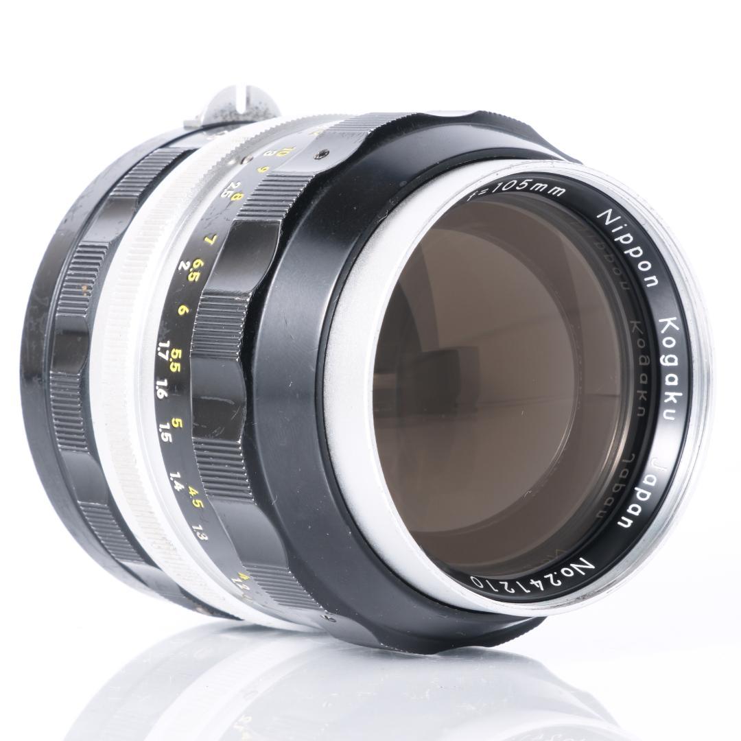 レンズ(単焦点) Nikon NIKKOR-P Auto 105mm F2.5