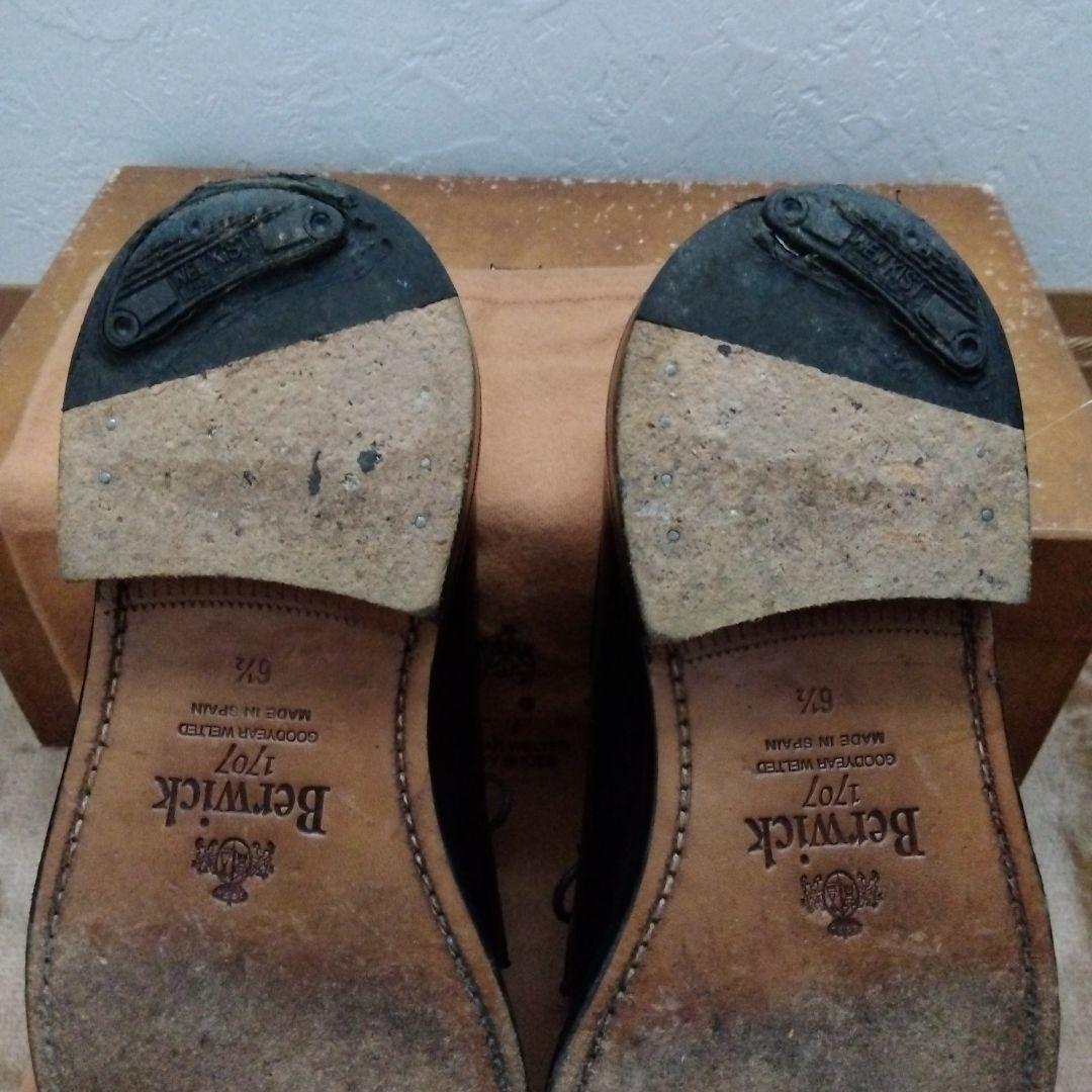 Berwick1707　4406　プレーントゥ　25.5　CORDOVAN