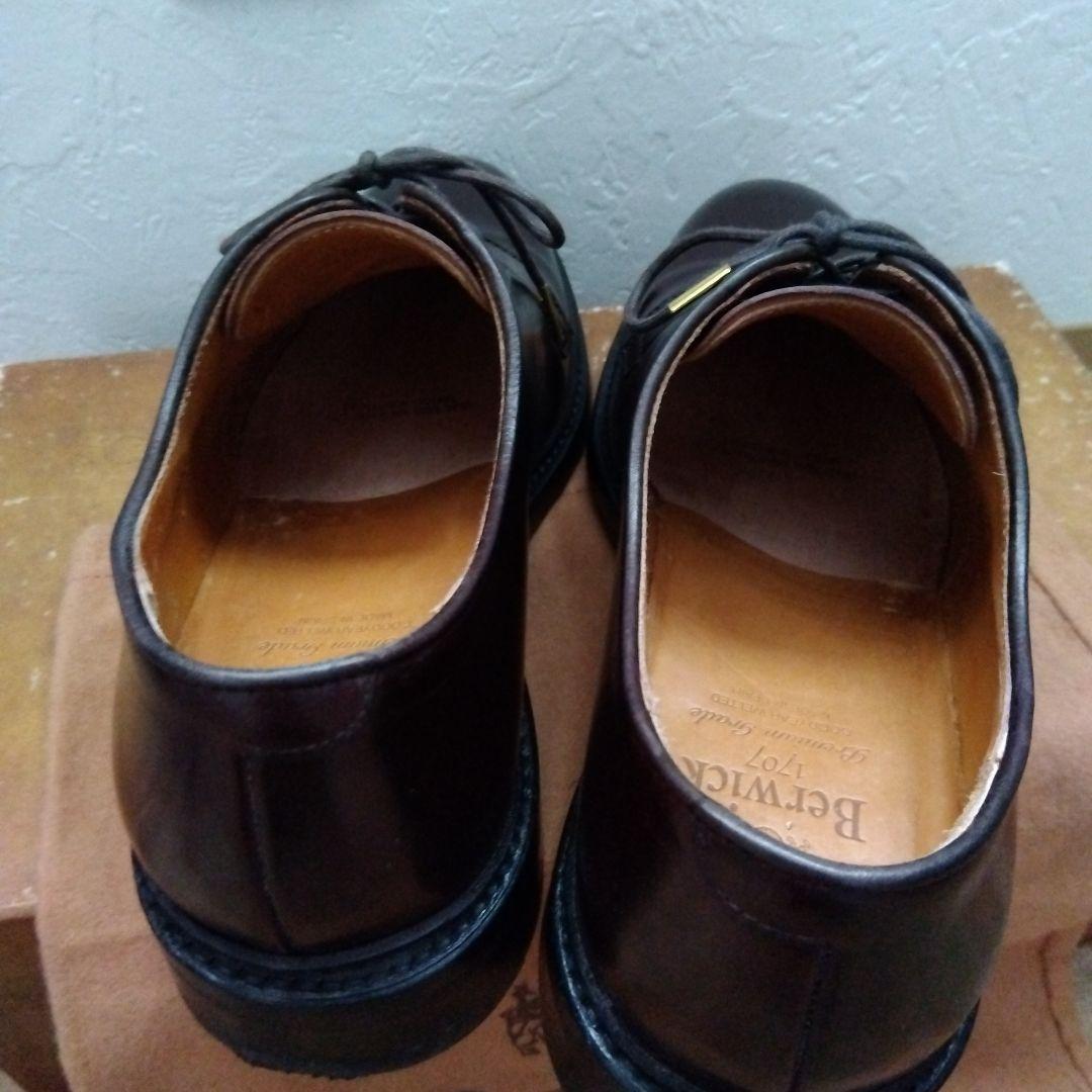Berwick1707　4406　プレーントゥ　25.5　CORDOVAN