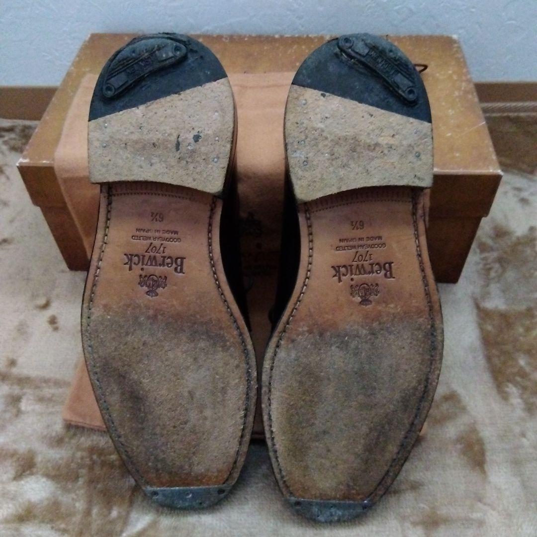 Berwick1707　4406　プレーントゥ　25.5　CORDOVAN