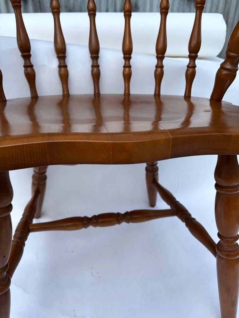 アンティークな飛騨産業 キツツキ ウィンザーチェアー　きれい　木製チェア