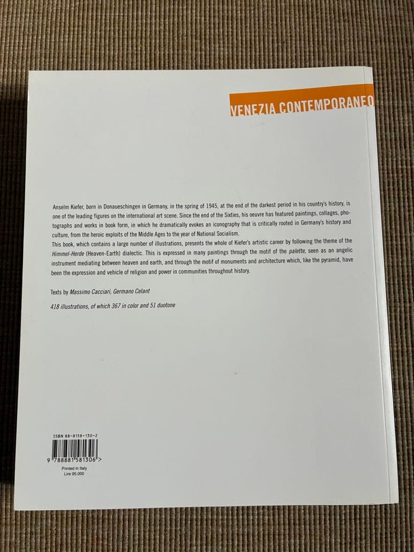 ANSELM KIEFER アンゼルム・キーファー 画集 作品集