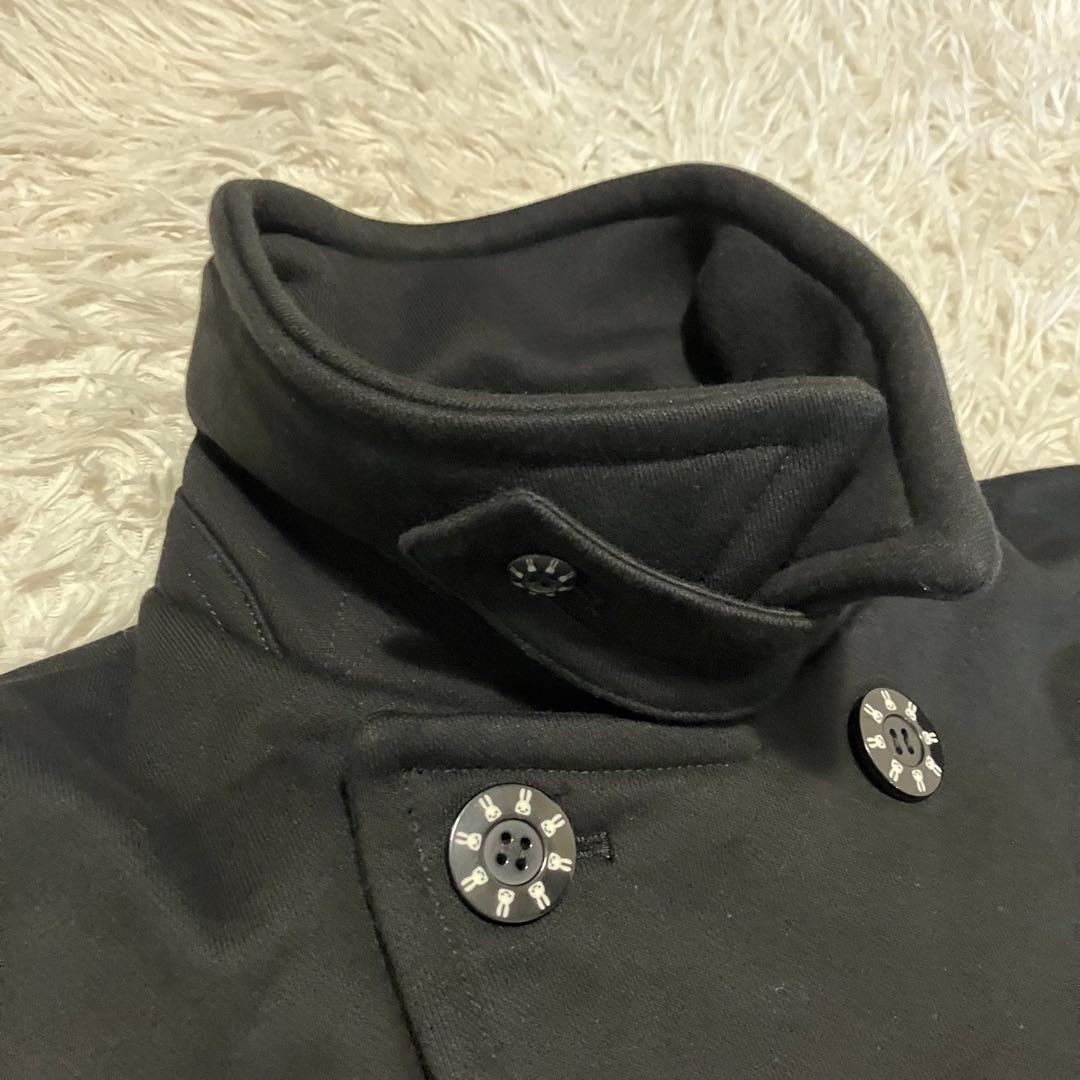 CUNE キューン 裏毛のPコート 黒 サイズ2