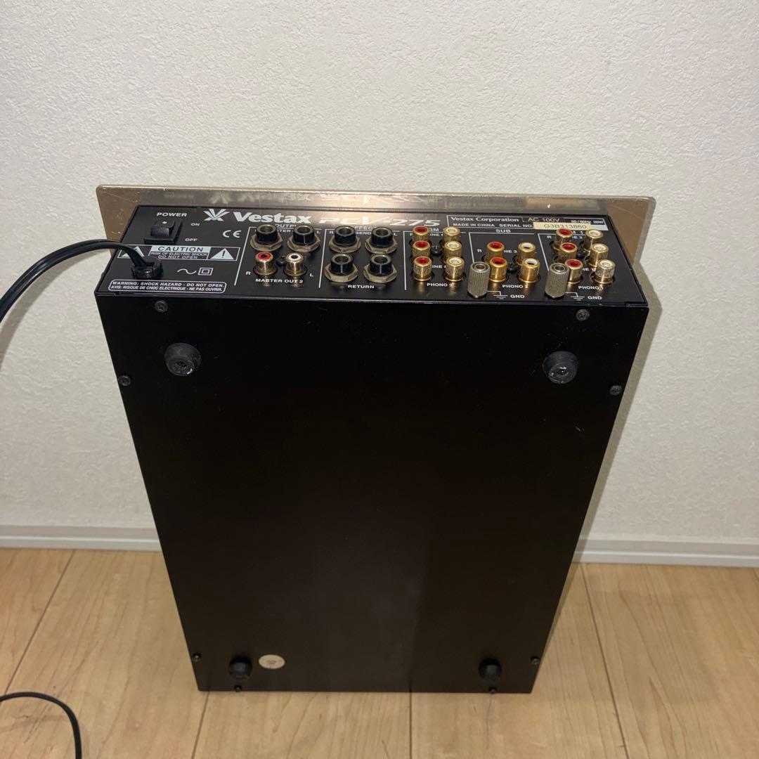 美品　完動品　メンテ済み　Vestax PCV-275 DJミキサー