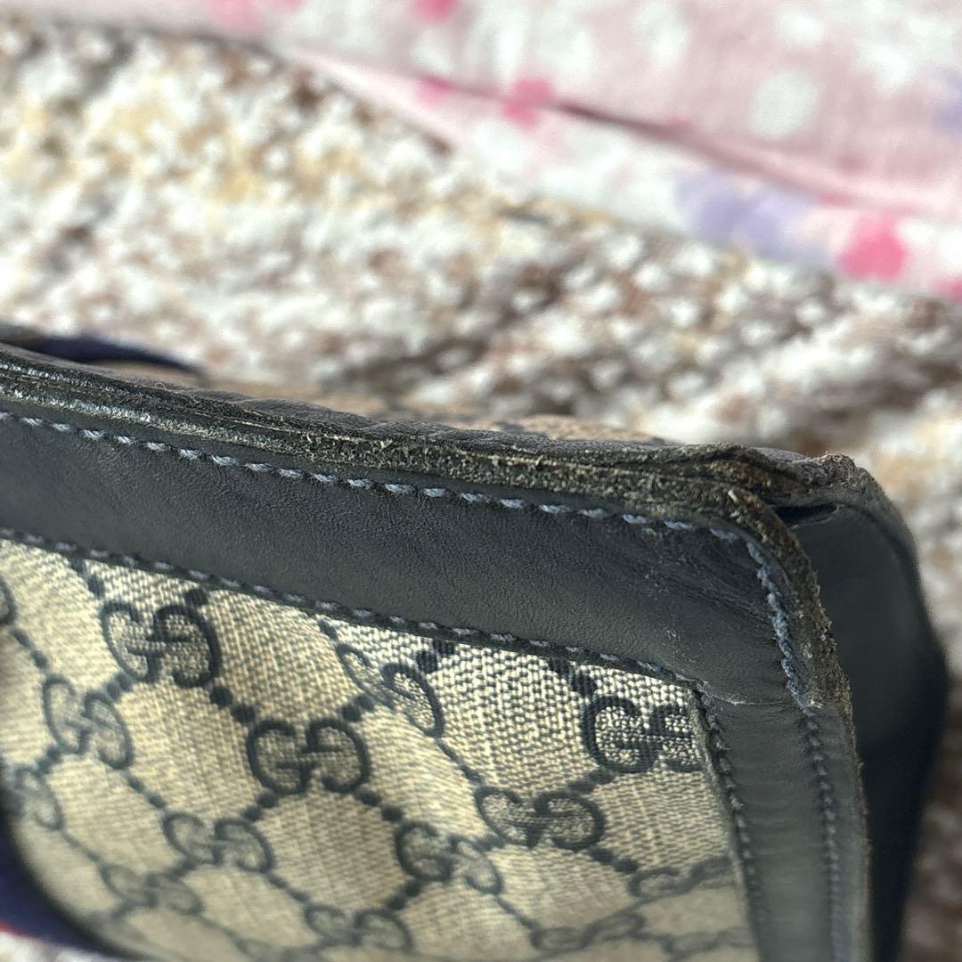 破格 GUCCI オールドグッチ クラッチバッグ 美品 GG総柄