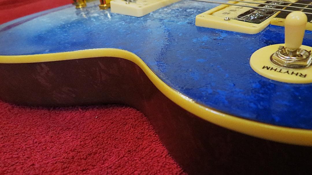 LPLH　豪華仕様ラッカー塗装コイルタップBL　アルニコV　レフティ　左