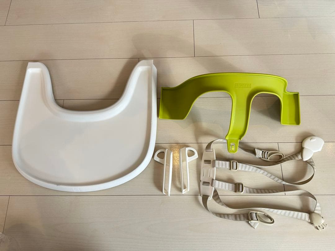 シリアル4　ストッケ トリップトラップナチュラル　セット売り