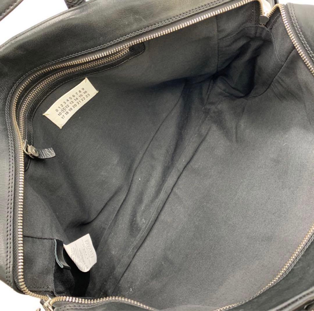 ［2014年製］マルタンマルジェラ　セーラーバッグ　4ステッチ　レザー バッグ