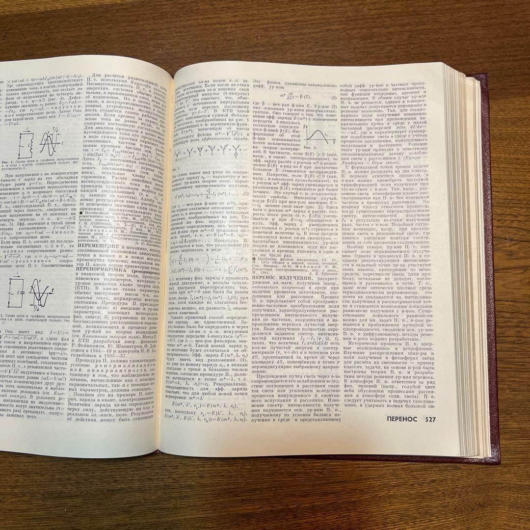 ロシア語　物理学百科事典