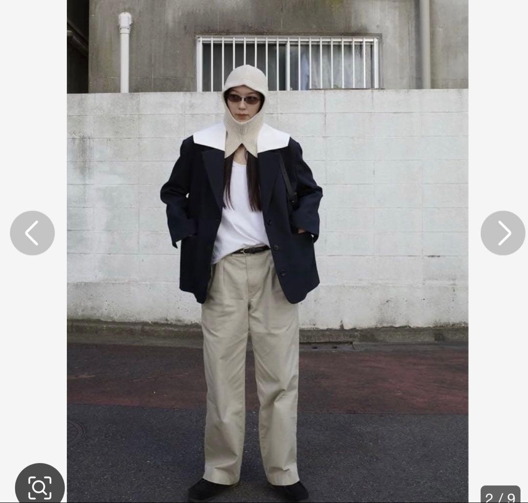 CLANE SAILOR COLLAR TAILORED JACKET 同型