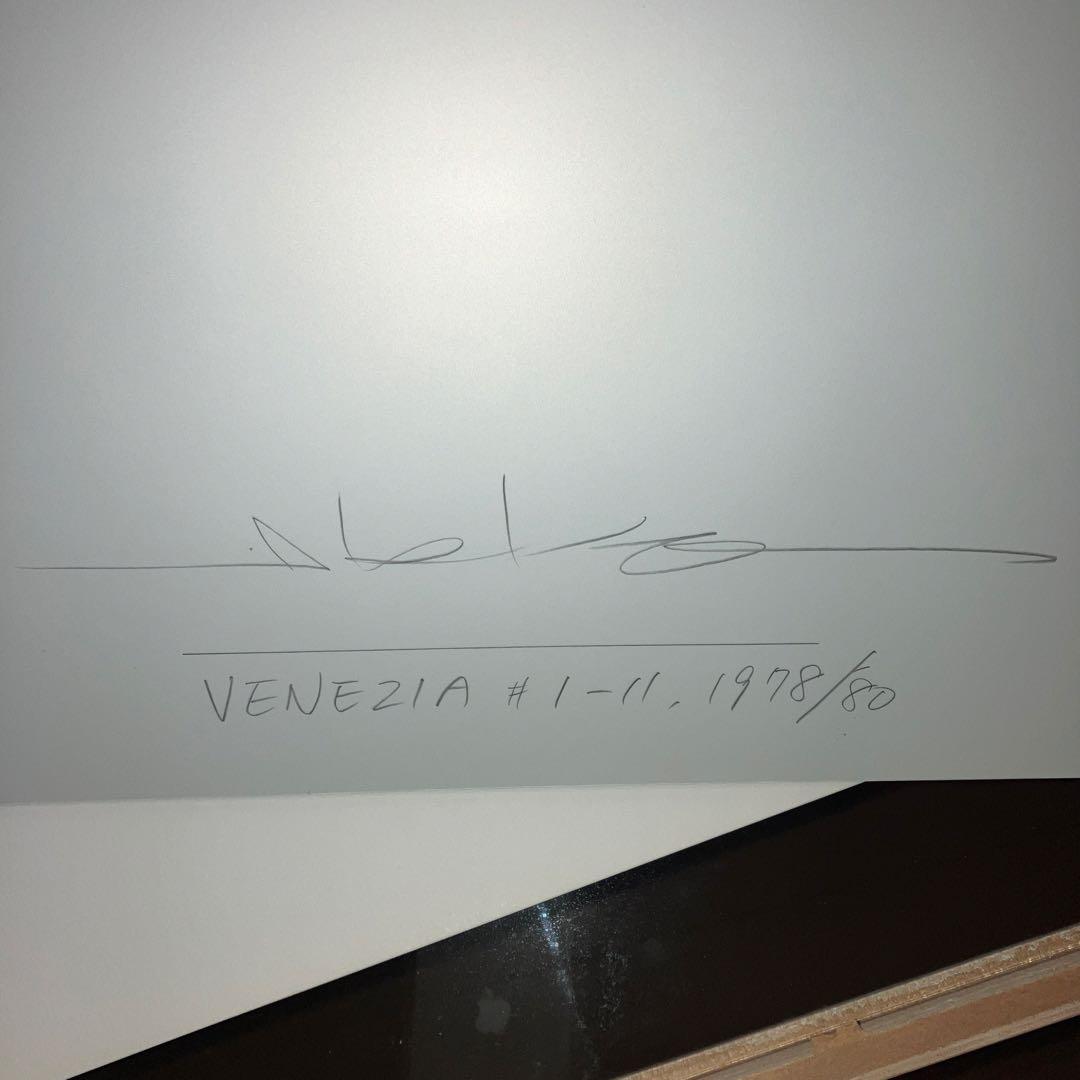 奈良原一高オリジナル写真　魅惑のヴェネチア　作品ノートno.26 光のクリスタル