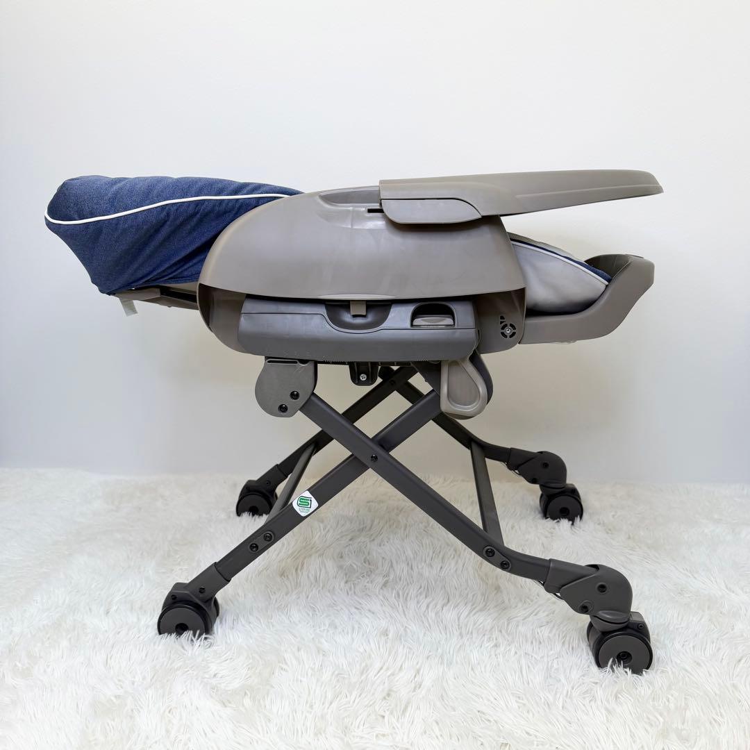 極美品 Combi ネムリラ ハイローチェア 手動 Simplight