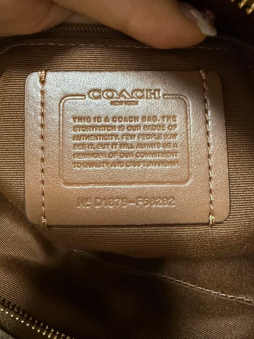 Coach ロゴプリント トートバッグ