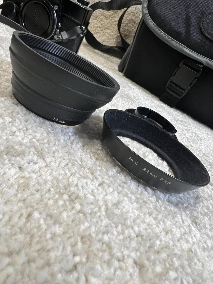 【ジャンク/名機】Minolta SRT SUPER 黒 +広角/望遠レンズ3本