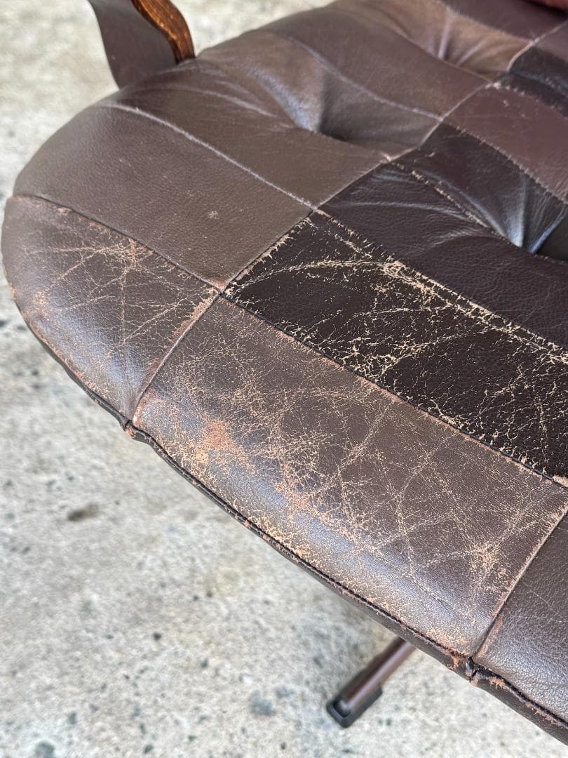【希少】Westnofa ラウンジチェア Inca 本革 ミッドセンチュリー