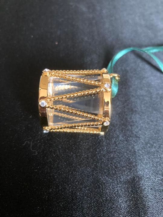 希少❗️美品❗️SWAROWSKI オーナメント　ドラム