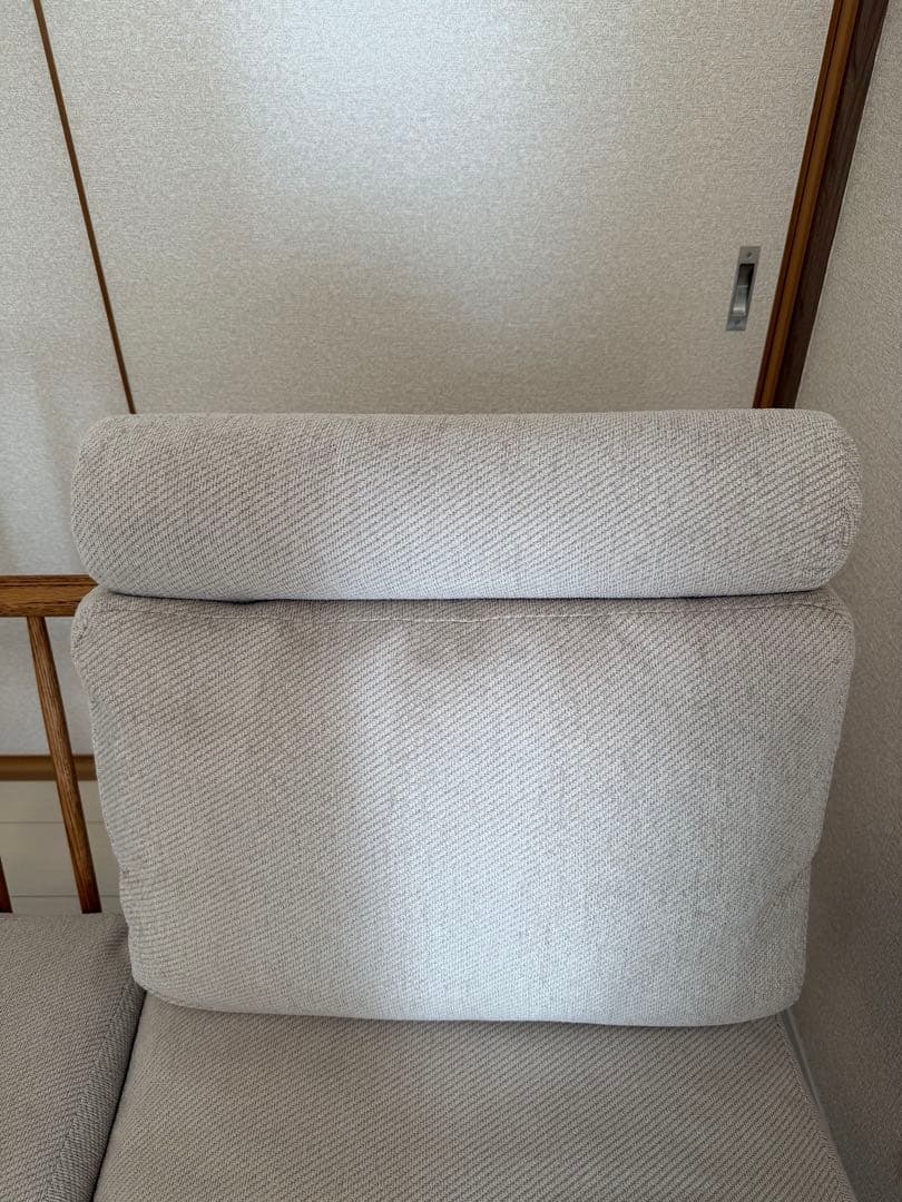 美品MOMONATURAL3人掛けソファ　ベージュ