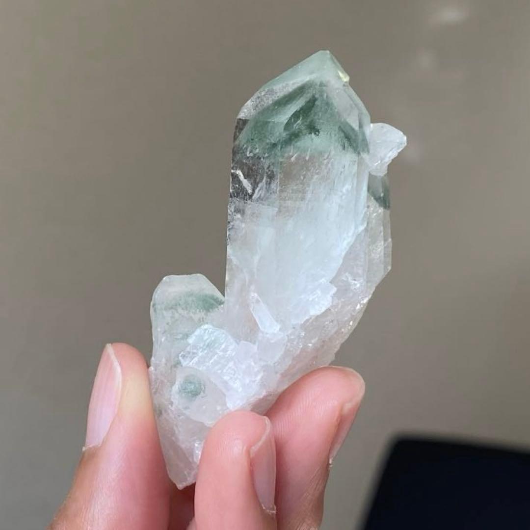 希少 ガネッシュヒマール 水晶 グリーンファントム 天然石 パワーストーン