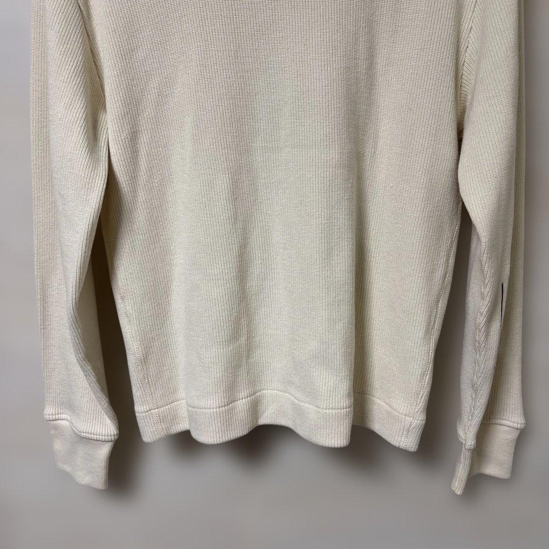 【新品タグ付・日本製】RED EAR ポールスミス 手書き風刺繍 リブニット M