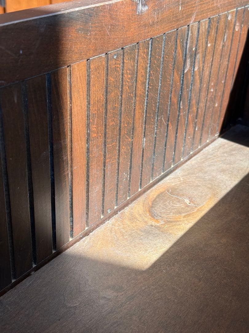 オールドカリモク 鋲打ち ヴィンテージ アンティーク　プランター　ボックス