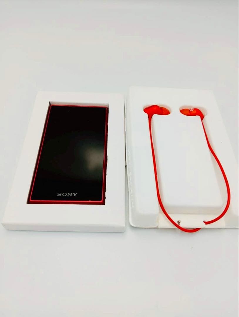 【美品】ソニー ウォークマン 16GB Aシリーズ NW-A105HN レッド