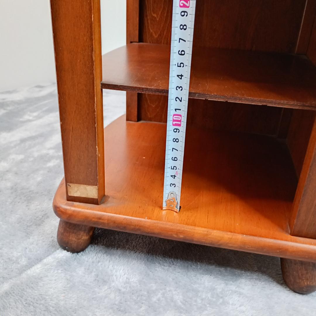 木製　スリッパラック ブラウン　玄関　スリッパ　レトロ感あります