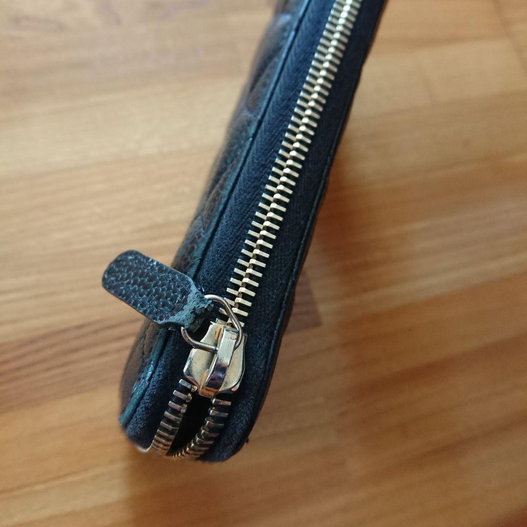 シャネル　CHANEL　ラウンドファスナー　長財布