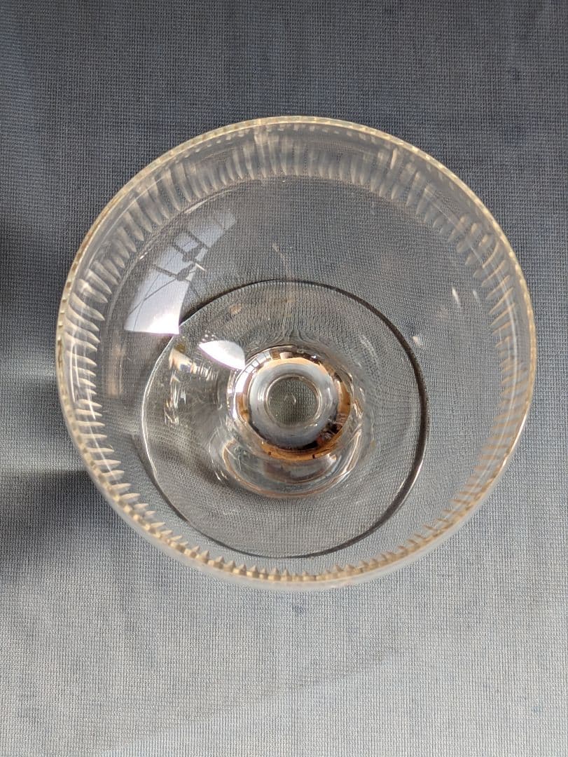 イギリスアンティーク　1910〜1930年代 アンティークグラス　5個セット