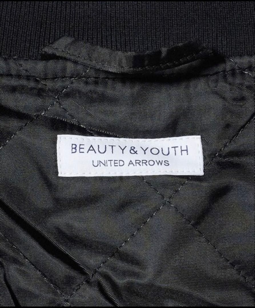 スタジャン 「WEB限定 WARDROBE SMART」ブラックメルトン レザー