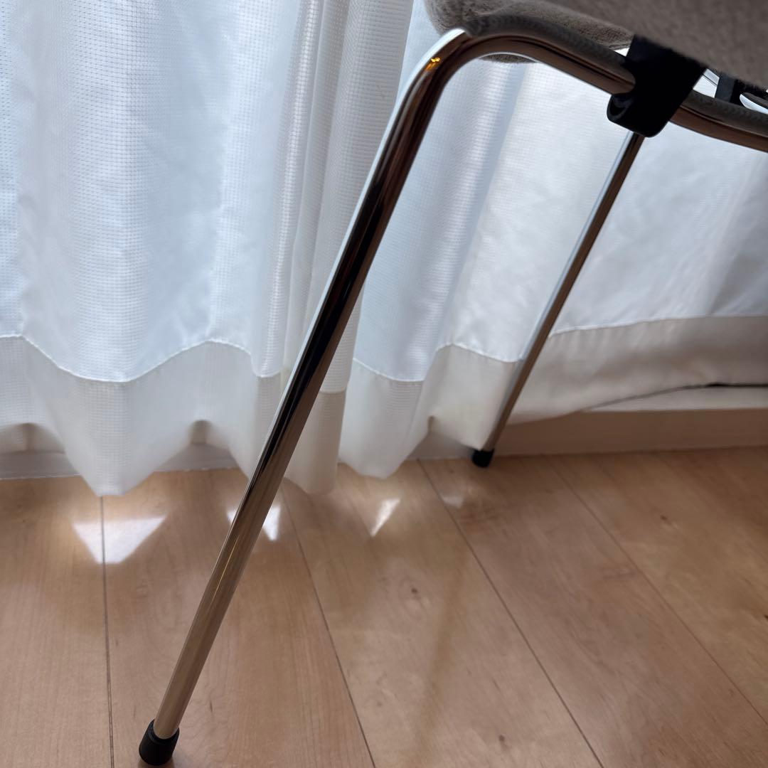 セブンチェア 3107 フルパディング クローム脚 SH430mm