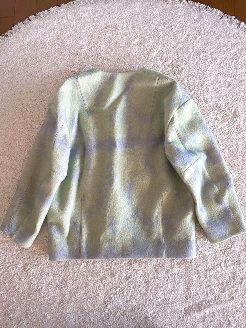 CHROMA SWASH 総柄ウールカーディガン スタニングルアー ジャケット