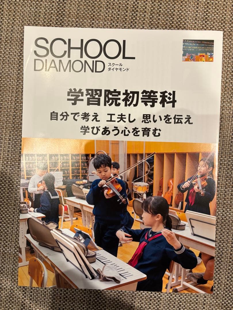 学習院初等科対策セット　スモック、過去問題集等