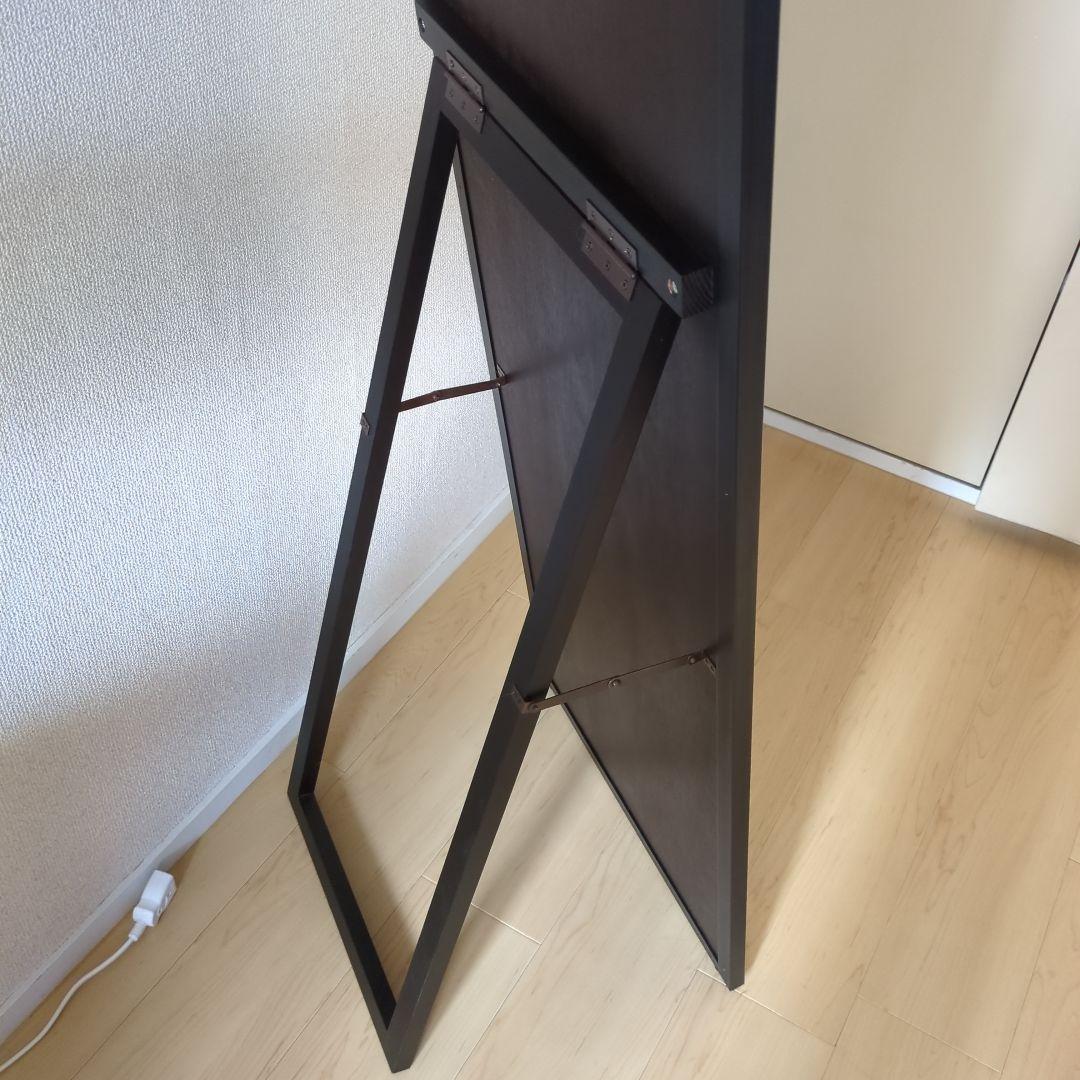 岡本鏡店 5mm厚ミラー 全身鏡 大きめ 45cmワイド縦型