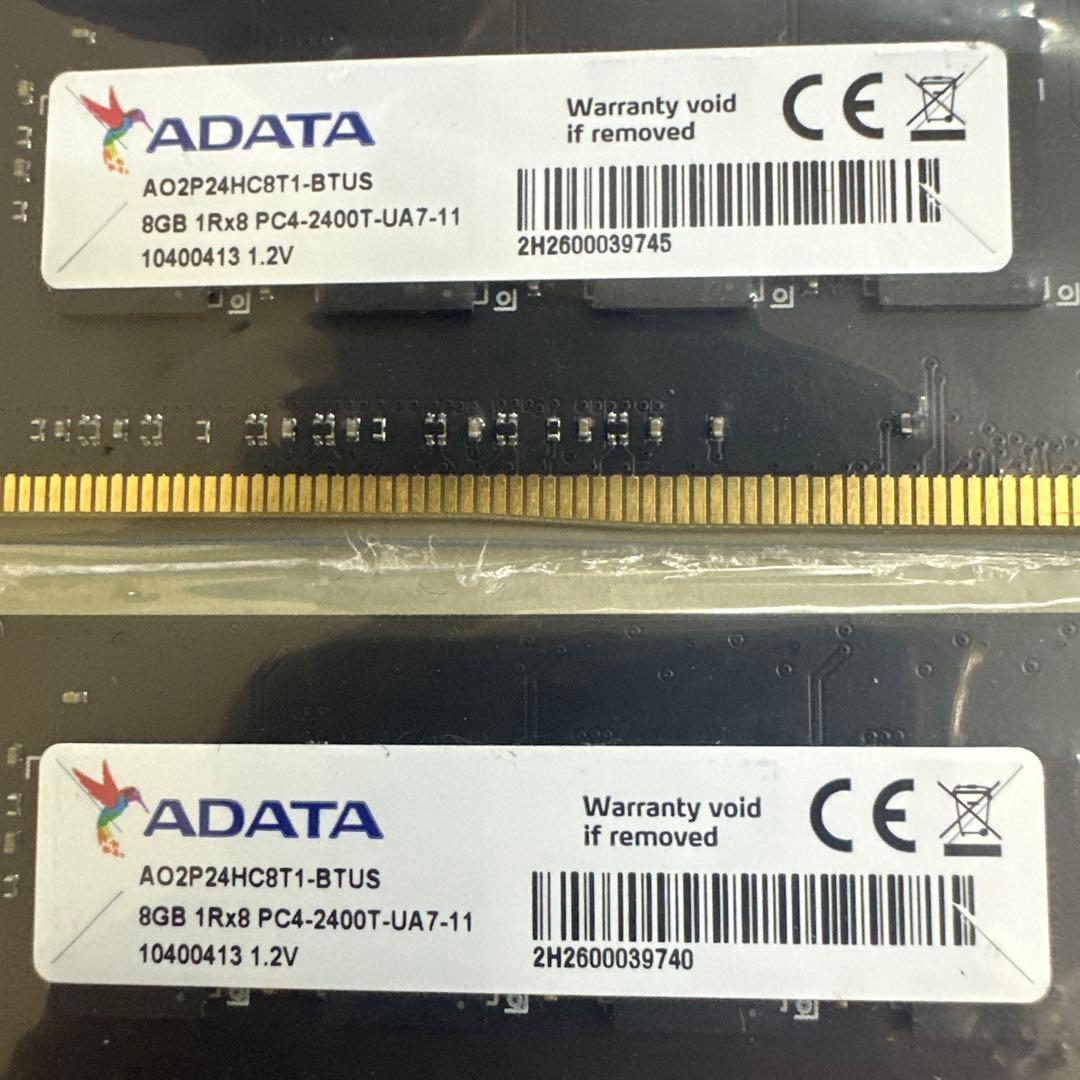 13. 各社DDR4　16GB　（8GB*2）