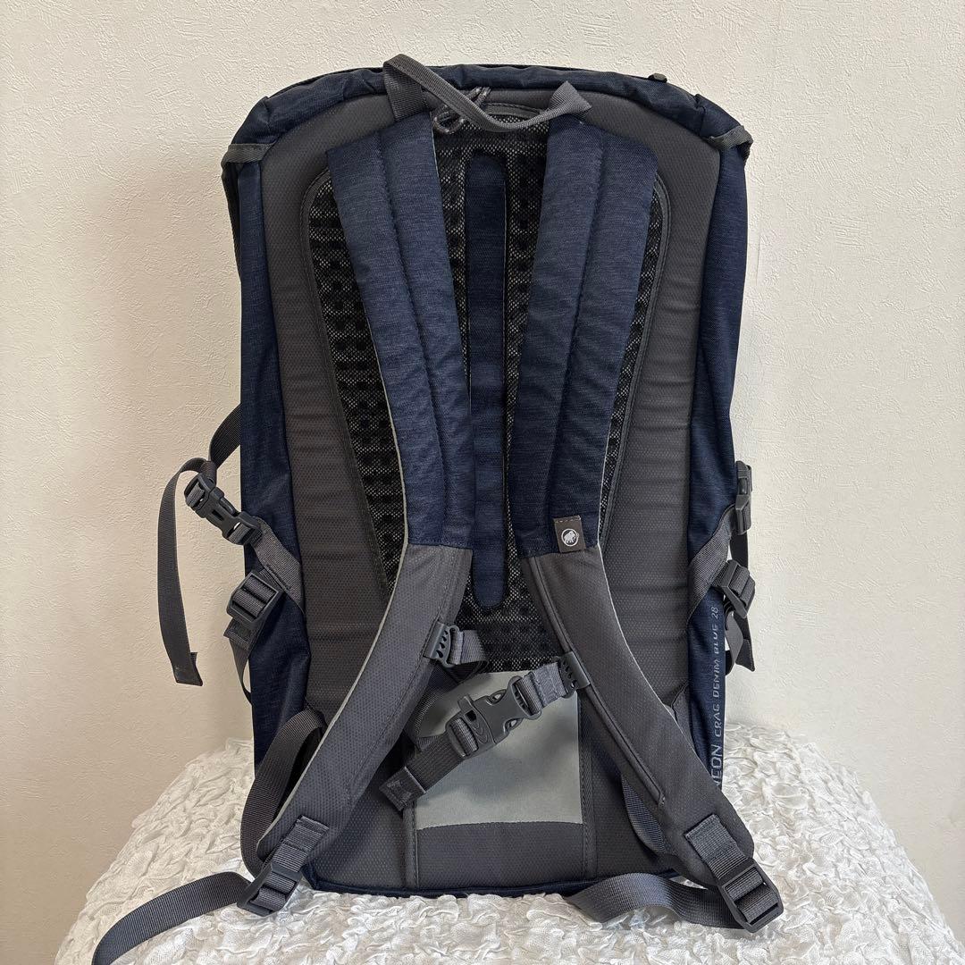 【美品】 MAMMUT リュック Neon Crag Denim Blue 28